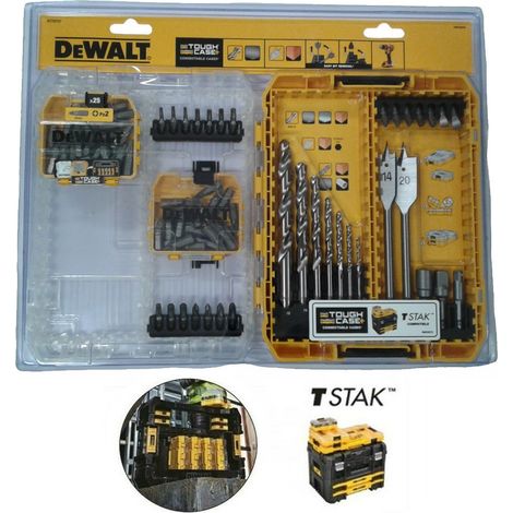 Dewalt Toughcase Extreme 80 Pc Drill & Bit Set Medium Tough Case TSTAK (1/5)