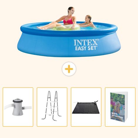 Intex Piscine Easy Set Ronde - 244x61 cm - 5-pièces  SCB112 (1/5)