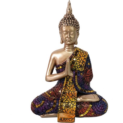 Signes Grimalt Bouddha Bouddhas Figurine Bouddha Gris - 21x16x11cm