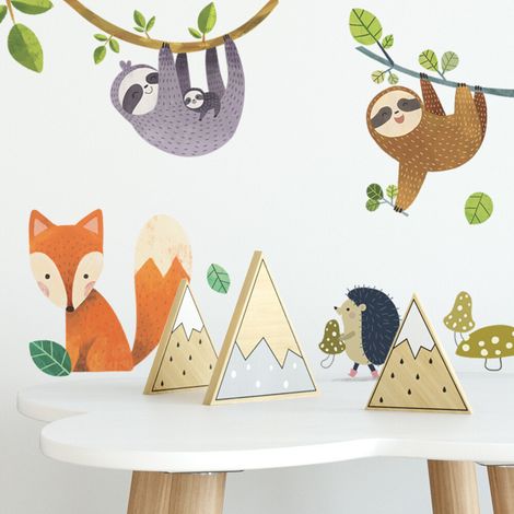 Stickers - Amis De La Forêt - Hauteur 22,9 cm (1/3)