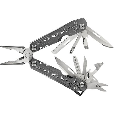 Gerber Multi-Tool Pliers with Protective Case – 17-in-1 Multi-Function Truss Tool in Black