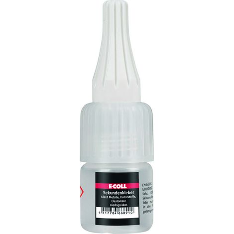 E-COLL Sekundenkleber 5g Flasche (1/2)
