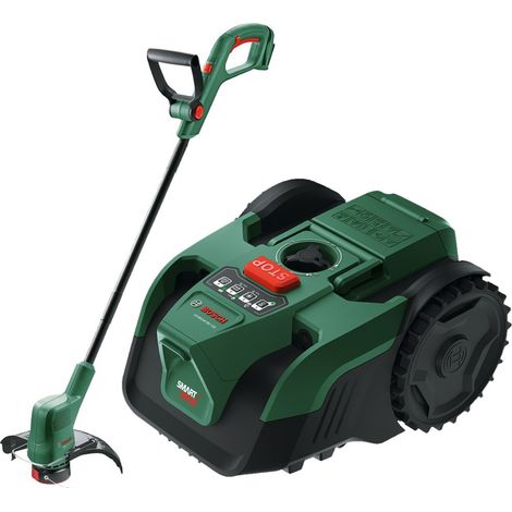 Bosch VISIMOW Robotic Lawnmower VISIMOW18V-100 Lawn Mower Bare & Grass Trimmer (1/5)