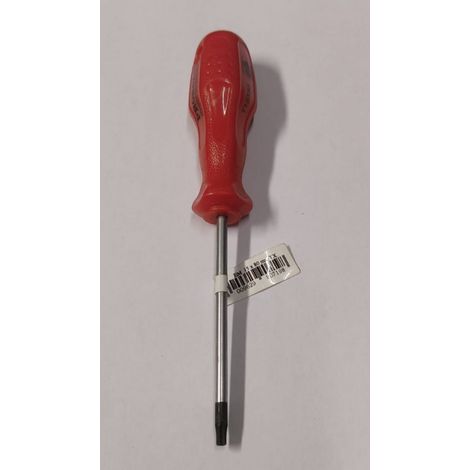 PROMAX - CACCIAVITE GS CON PUNTA TORXT15x80MM - MANICO ROSSO ERGONOMICO (1/2)