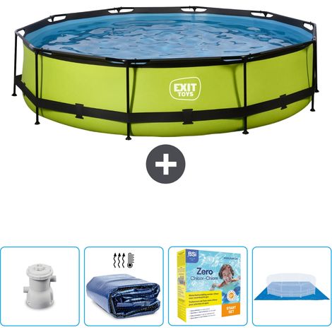 Exit Pool Rund - 360x76 cm - 5-teilig SCB22 (1/4)