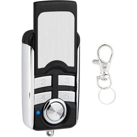 Émetteur portatif Bisecur 868 MHz compatible avec les télécommandes d'ouvre-porte de garage Hormann BS HSE1/HSE2/HSE4/HSE5-868-BS, HS1/HS4/HS5-868-BS, HSS4-868-BS, HSD2-868-BS, HSP4-868-BS, 1 pièces (1/5)
