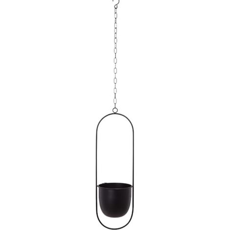 Hängekorb, Blumenampel, geeignet für Innen- und Außenbereiche, Balkone, Höfe und Gärten, Pflanzenhalter – oval