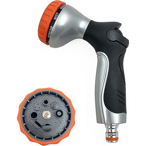 Pistola de riego profesional de 8 posiciones