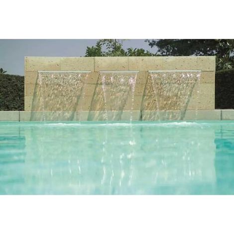 Vasca zodiac powerfall cascata ornamentale 91 cm plastica ABS