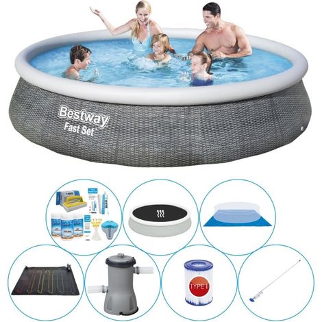 Bestway Bestway Fast Set Ronde - 396x84 cm - 8-pièces S21453 (1/5)