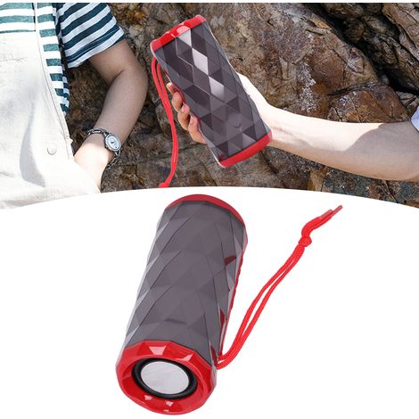 Enceinte Bluetooth LED, Enceinte colorée, Portable d'extérieur, Caisson de basses pour carte TF, Enceinte Bluetooth portable, Cadeau d'anniversaire original (1/5)