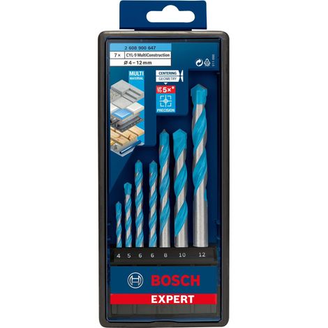 Bosch-A Set 7 Punte Multiconstruction Cyl-9