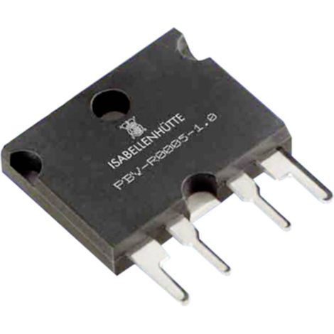 Isabellenhütte PBV-R010-F1-1.0 PBV-R010-F1-1.0 Resistenza a film metallico 10 mΩ THT 10 W 1 % 1 pz. (1/2)