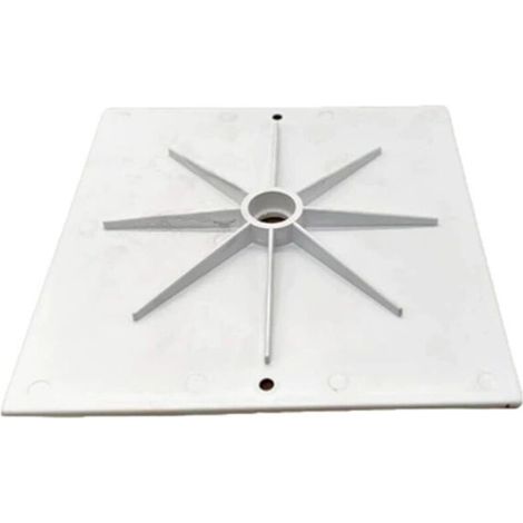 Couvercle carré pour skimmer Hayward SPX1082 SP1082E Couvercle de rechange carré de 25 cm (10 pouces) Convient aux skimmers carrés de piscine et de source thermale Accessoire d'origine (1/3)