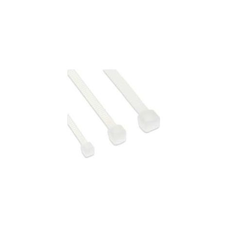 Bridas inline cable ties nylon 60 mm 2.5 mm 100 uds