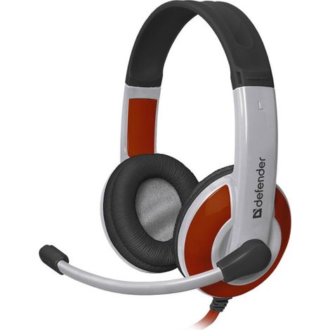 Defender WARHEAD G-120 Gaming-Headset mit Mikrofon, weiß und rot + GRA (1/5)