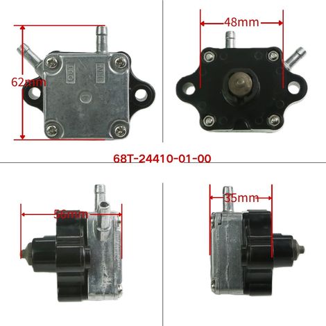 Pompe à carburant/pompe à huile pour moteur hors-bord Yamaha 4 temps 20 ch 6AH-24410-01-00 (1/4)