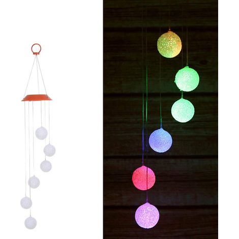 Lampe de jardin LED à éclairage solaire et changement de couleur-AquaForge