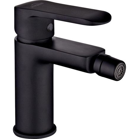 Robinet de bidet sur pied noir Siros