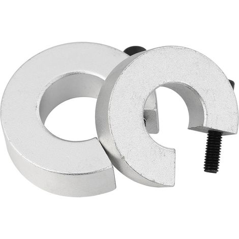 Lot de 2 Set de Set de Colliers D'arrêt en Alliage D'aluminium pour Rail Linéaire Sbr Forte Force de Verrouillage et Utilisation Fluide (1/5)
