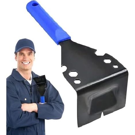 Outil de retrait plinthe, poignée ergonomique, outil d'extraction garniture pour levier moulage revêtement et sol - (1/5)