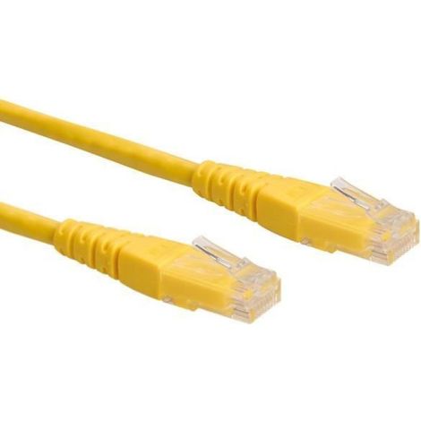 Câble Utp - Cat6 - 5 M - Jaune - Rj45 Homme Homme