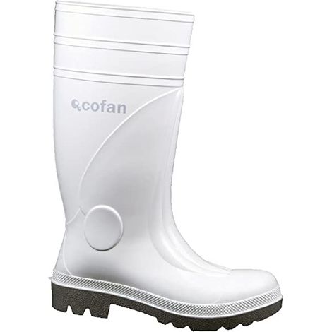 Botte d'Eau Haute Sécurité S-4 Blanc T-45