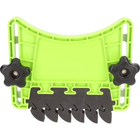 Guide de coupe de sécurité pour scie à table, bloc poussoir en bois, barrière de défilement vert pour toupie et scie à ruban (1/5)