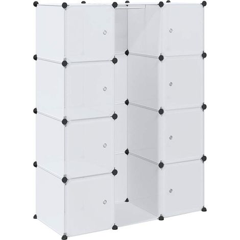 Maison Exclusive - Armario modular con 9 compartimentos blanco 10 (1/5)