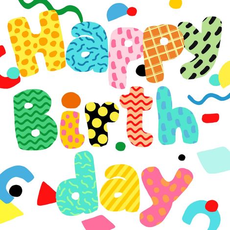 Braun & Company Servietten Motiv Birthday Fun 33x33cm 20Stk. Tischservietten