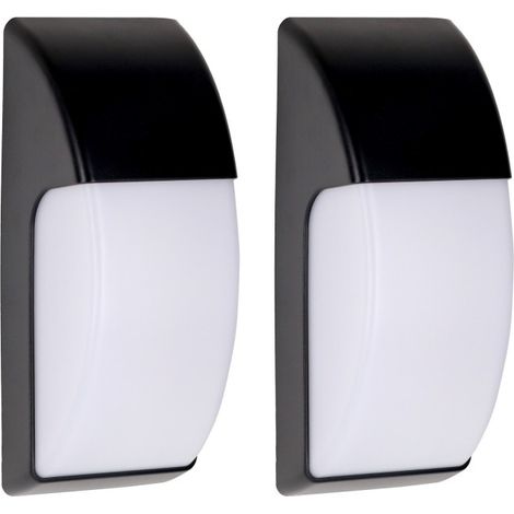 FORLIGHT AREA (2uds) Applique Extérieure IP65 E27 15W Noir 1263Lm (1/4)