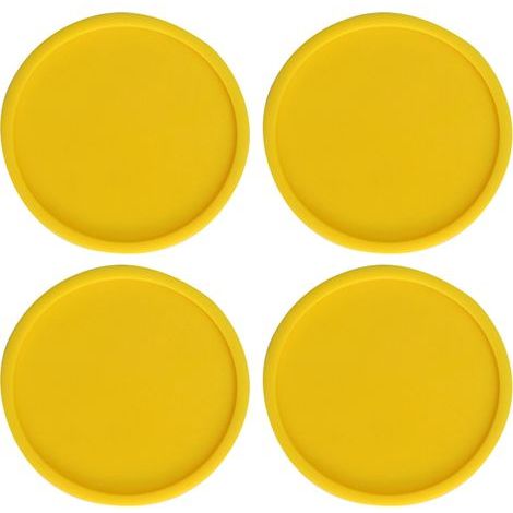 Sottobicchieri in silicone – Resistenti al calore e antiscivolo – Per tazze e bicchieri – Protezione delle superfici – Set da 4 (1/5)