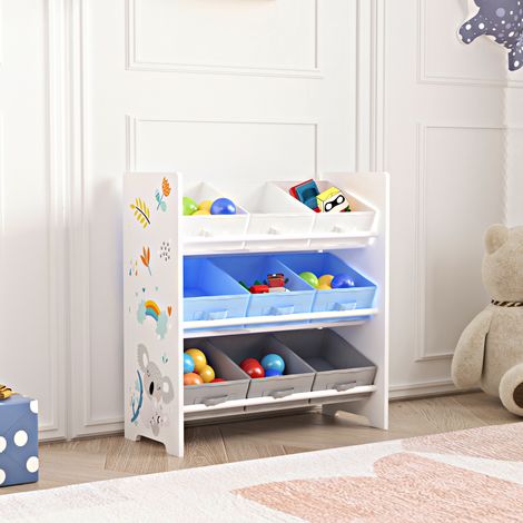 Kinderregal Boiro 60x62x30 cm Koala-Motiv [en.casa]