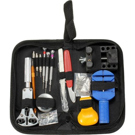 144-teiliges Uhrmacherwerkzeugset, 144-teiliges Kombinationsset, 144-in-1-Uhrenreparaturset (1/5)