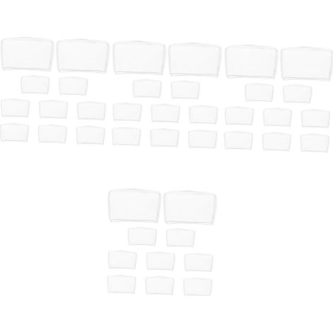 Butées de Tiroir Lot de 15 Supporte Le Poids Empêche Le Tiroir de Sortir Rail en Plastique Blanc de Crabe pour Armoires et Commodes (1/5)