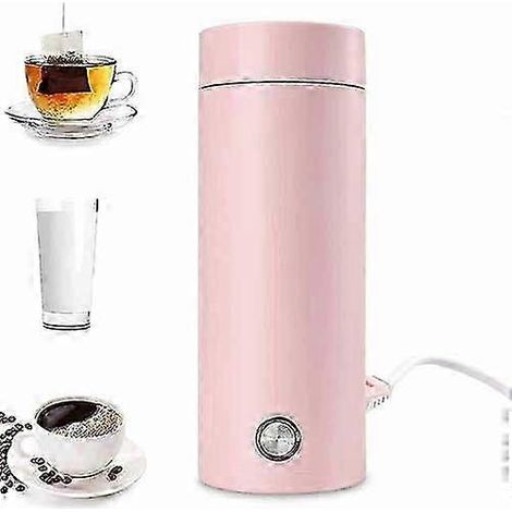 Bouilloire de voyage portable, bouilloire électrique 3 en 1, mini tasse chauffante, eau bouillante rapide (1/5)