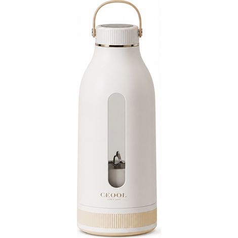 Blender Portable Rechargeable 350 ml, Broyage de Glace, Double Batterie 7,4 V (1/5)