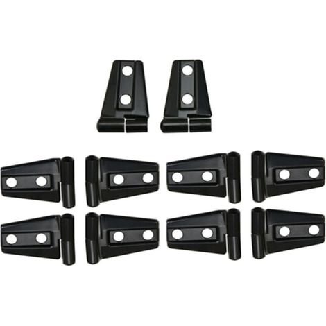 10X Copricerniera cofano e porta per Jk Jku 2007-2017 Accessori auto (1/4)