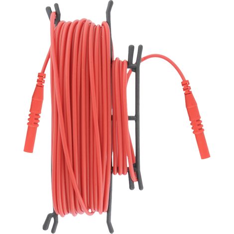 Metrel A 1630 Messleitung Bananenstecker 4 mm Bananenstecker 4 mm 5 m Rot 1 St.