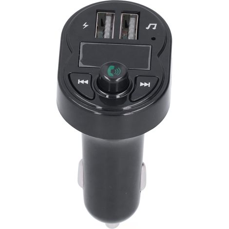 Émetteur FM Bluetooth Voiture avec Charge Rapide et Kit Mains Libres (1/5)