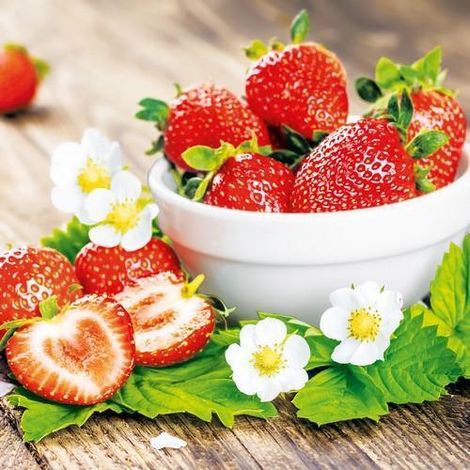 Tovaglioli di carta papstar strawberry taste 33x33 cm 20 pezzi