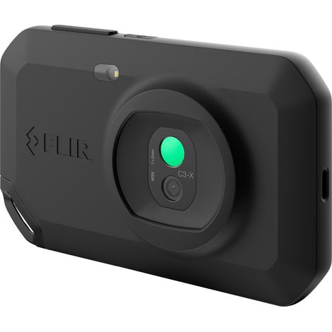 FLIR C3-X Compact Wärmebildkamera  -20 bis 300 °C  8.7 Hz MSX®, WiFi, integrierte Digitalkamera, 2m (1/5)