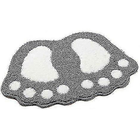 Tapis de bain et de toilette Big Feet, tapis de sol absorbants (1/3)