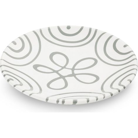 Gmundner Keramik Graugeflammt  Unterteller Cup (Ø 15cm) (1/2)
