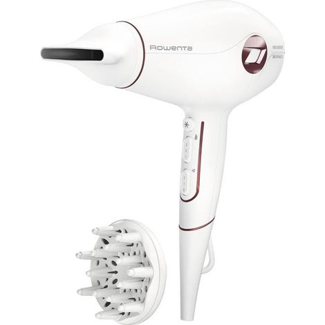 Rowenta CV6135F0 sèche-cheveux blanc et rouge 1800W (1/3)