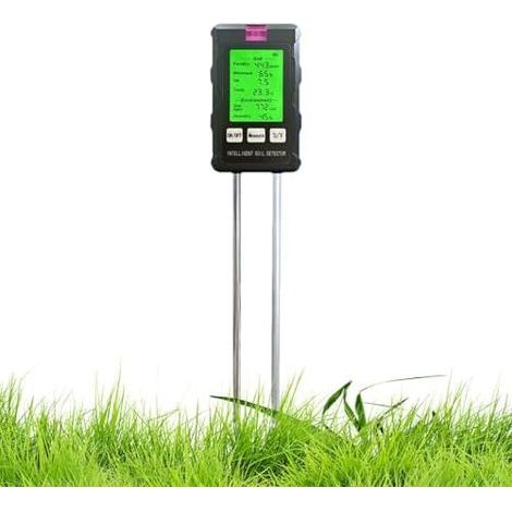 Digitales Hygrometer für den Garten – Hygrometersensor für Gartenarbeit. Für Garten, Terrasse, Balkon und Gewächshaus. (1/5)