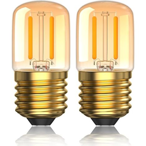 2W Dimmable Ampoule E27 LED Ultra Chaud 2200K Ampoules Veilleuse Gros Culot à Vis 15W Ampoule Pygmée E27 T28 Filament (1/5)