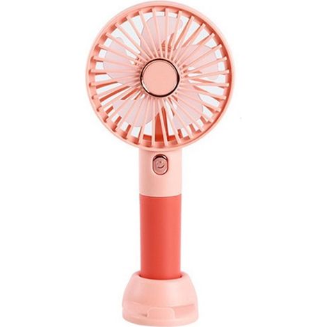 FGNS Handheld Fan, Portable Fan with Lithium Battery, USB Rechargeable Fan, Personal Fan with 3 Speeds for Office, Outdoors, School, Work, Camping, etc.