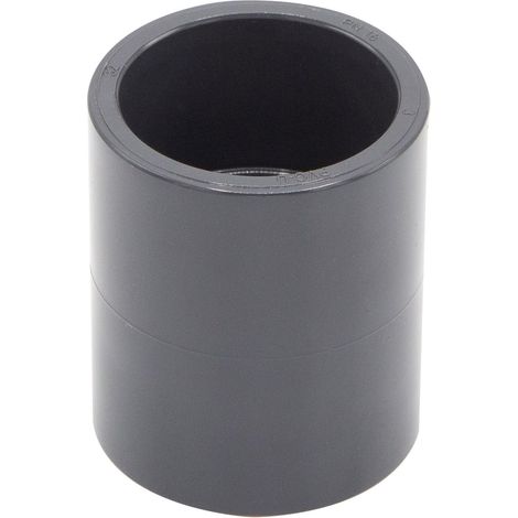 1 Manchon PVC-U 32 Mm Butée Interne PN16 Raccord Droit Piscine Arrosage Bassin