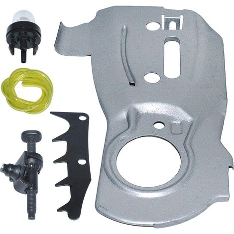 Chain Guide Bar Plate Adjuster Tensioner Felling Dog Kit Fit Husqvarna 340 345 350 Chainsaw 503875701,537071201 (1/5)